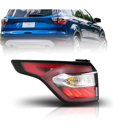 Ultimate Styling Ford Kuga Rear LED Tail Light - Driver Side Outer Wing 2012-2017 - US5059450221300