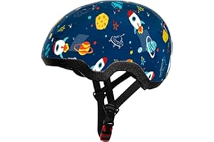 ‎UNICORN CASTLE Kinder Fahrradhelm für 1-3 Jahre,Einhorn Helm für Mädchen,Verstellbarer Kinderhelm für Fahrrad,Skateboard,Scooter,Skaten