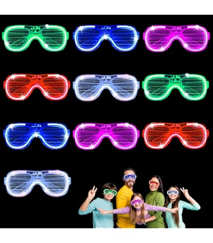 Occhiali Luminosi Occhiali Con Scritta Led Occhiali Con Scritte