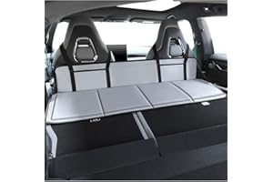 HEJINZOO (Black) Car Camping Essentials,Increase Cargo Car Bed Space,Mattress Accessories for SUV with Flate Trunk,Tesla Model Y,RAV4,CRV,X-Trail,Outback,Highlander,Kuga,Tiguan,Cherokee,Equinox,Explorer