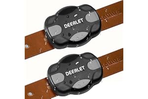 2er Pack Air Tag Hülle für Hunde - ONEONTA Air Tag Hund - Wasserdicht Air Tag Hundehalsband - Air Tag Hundeanhänger für Air Tag, Hundehalsbänder Rucksack Ultrahaltbar, für Halsbänder Aller Breiten