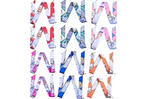 SSRDFU - 12 PCS Tote Wrap Ribbon Borsa Sciarpa Portafoglio Moda Maniglia Wrap Ribbon Sciarpa Portafoglio Maniglia Copertura Wrap Fascia Sciarpa di Seta Borsa Borsa