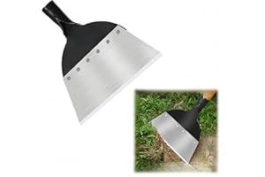 HJYDGJ Pflanzen Unkrautschaufel Unkraut Entferner Gerät, Stahl Flach Unkrautwerkzeug Schaufel Garten Reinigungsschaufel Multifunktional Gartenwerkzeug, reinigungsschaufel zum Unkraut Schneeschaufeln Enteisen