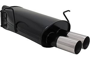 ‎NOVUS Novus Sportauspuff Gruppe N 2x76mm RL-Design