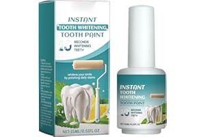 GNAUMORE Vernice Sbiancante per Denti,Vernice Sbiancante Istantanea per Denti,Smalto per Denti Bianco Teso per Rimuovere Macchie