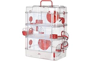 ALL FOR WAN'S LIFE Zolux Jaula para Hamster, ratón, Gerbola RODY 3'' Trio