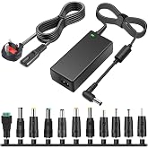TKDY 24V 2.5A AC DC Adapt&ouml;r 60W G&uuml;&ccedil; Kaynağı, LED Şerit Işığı, 3D Yazıcı, LCD Monit&ouml;r, 5.5 x 2.5 mm ve 11 PCS DC Konnekt&ouml;rl&uuml;, 
