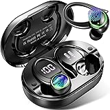 Cuffie Bluetooth Sport, Auricolari Bluetooth 5.3 HiFi Stereo Cuffie Wireless HD Mic Chiamata Cancellazione Rumore 50Ore Cuffi