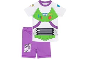 Disney Toy Story Buzz Lightyear Swimsuit Boys Dwuczęściowe szorty