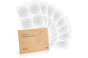 RECAPS Tapas de aluminio para expreso Sellos de papel de aluminio Filtros reutilizables solo compatibles con cápsulas pequeñas Nespresso Original Line (solo tapas de 120 piezas) 37 mm de diámetro