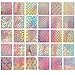 288Pcs Nail Vinyl Stencils Nail Art Decoration Sticker Set Nail DIY Decoration Tools Art Design Tips Decals, 24 Sheets