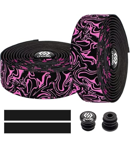 Nastro Manubrio Bici In Gommapiuma EVA - Con Tappi E Strisce Adesive, Per Corsa, MTB, City Bike - Foto 6