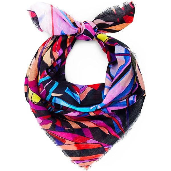 Desigual sjaal met all over print multi | wehkamp