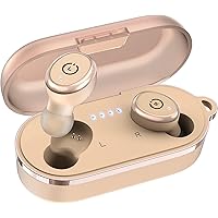 TOZO T10 Bluetooth-hörlurar trådlösa in-ear hörlurar sport Bluetooth 5.3 IPX8 vattentätt headset med trådlöst laddningsfodral