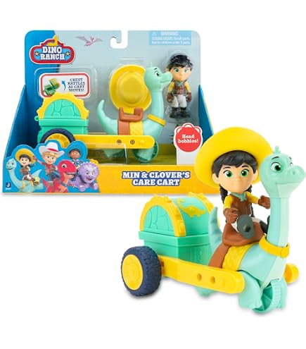 Dino Ranch Pack Jon Et Blitz – 2 Figurines : Rancher 8 Cm + Vélociraptor 10 Cm, Articulées, Chapeau Amovible – Dès 3 Ans