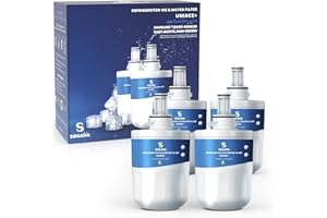 SOKANA 4 x TÜV SÜD Wasserfilter Kühlschrank Kartuschen Kompatibel mit Samsung DA29-00003G DA29-00003B DA97-06317A DA61-00159A HAFCU1/XAA HAFIN2/EXP WF289 Aqua Pure Plus