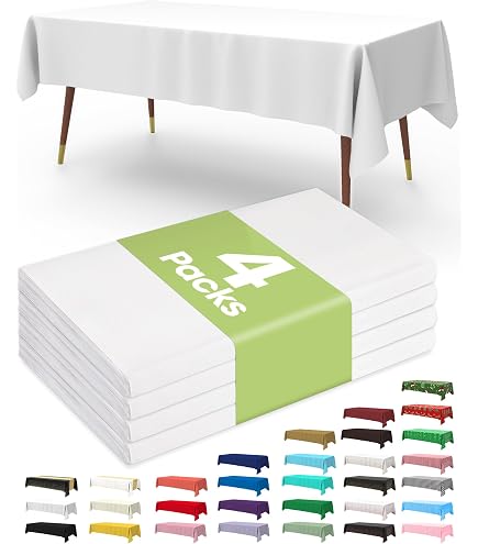 Amscan Aloha Paper Table Cover - 54" X 102", Tropical Hawaiian Party Decor