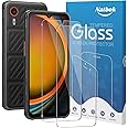 Natbok 2 Pack Tempered Glass for Samsung Galaxy XCover 7 Screen Protector,9H Hardness,Ultra Resistant,Anti-Fingerprints,No Bubbles,HD-Clear,Full Coverage Phone Film for Samsung XCover 7