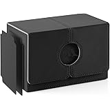 Pulchra Scatola Box Porta Carte Capacità fino a 110 carte, con 2 Piastra di Partizione, Magnetic Flip Deck Box - Dadi Design 