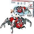 Xtrem Bots Spider BOT - Robotics for Children Spider | Robotic Kit + 7 Years | Robot Toy 110 Pieces | Kids Toys | Robot Children | Easy to Assemble