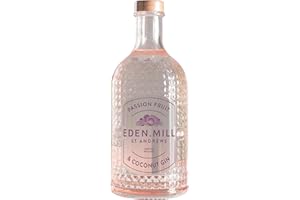 Eden Mill - Passionfruit and Coconut Gin - Tropical Fruit Spirit with Botanicals - 50cl, 40% ABV