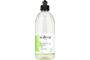 Wilton London Eco-Friendly Washing-Up Liquid - Plant-based and Biodegradable - Packed with Essential Oils - Made in UK - Fresh and Longlasting Lemon Myrtle Scent - 500ml