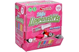Swizzels Candy Lipstick - Süßwaren Lippenstift 100 Stück