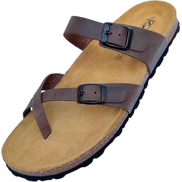 Inter Bios 7212 Zueco Hebillas De Piel Bio Mujer Sandalias Inter