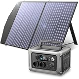 ALLPOWERS 299Wh 600W Centrale Elettrica Portatile con Pannello Solare da 100W, R600 Batteria LiFePO4 Generatore Solare, Gener
