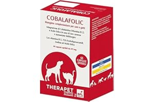 BIOFORLIFE Therapet Cobalafolic Mangime Complementare per Cani e Gatti, Confezione da 60 Capsule Apribili