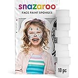 Snazaroo – Spugne Circolari ad Alta Densità per la Pittura del Viso e Corpo, Aquacolor e il Trucco