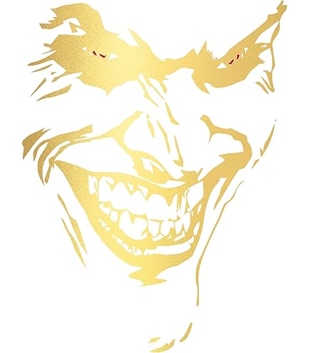 Adesivo " Hahaha " Grande Joker Batman Scritta Etichetta - Foto 2