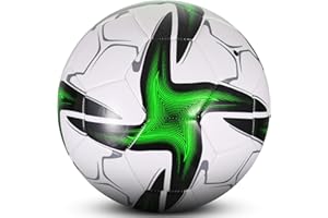 KWJEIULSOQ Fußball Kinder Unisex Fussball GrößE 5 Offizieller Fusball Professioneller Fussbälle Wasserdicht Fußbälle Sport Training Fußball Ball für Jugendliche und Erwachsene