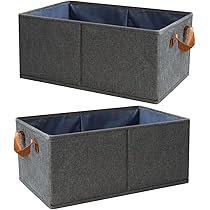 Organizer Armadio Pieghevoli - Set 2 Scatole Per Vestiti, Intimo E Accessori - Foto 7