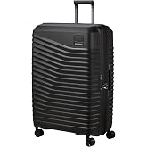 Samsonite Intuo Large Trolley Case, 75 cm | Black, Expandable Hardcase, 75H x 52W x 31D cm, 105/115L, 3.6kg, with TSA Lock an
