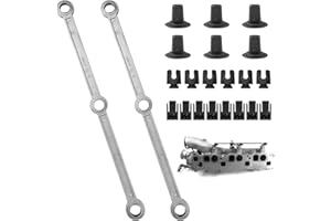 JCRWXP Bausatz Motor Ansaugkrümmer Stangen, Aluminium Pleuelstangensatz für Lufteinlasskrümmer, Passend für Mercedes Benz W164 ML/W166 ML OM642 Motor 6420903237 6420907737 6420905037 642090547