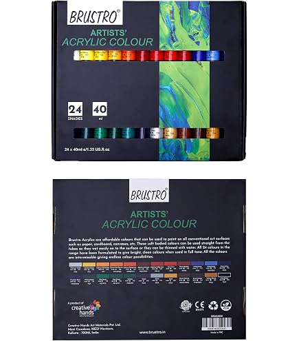 Artme Blocco Acrilico A4 x 12 Fogli / 400g Extra Pesante