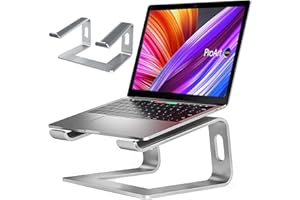 pjp electronics Laptop Riser Cooler Alluminium Stand Detachable Design Compatible For Up To 15.6 Inches Laptop Notebook Computer
