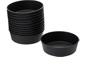 Matfer dn950 Exoglass Mini Pie Moldes (Pack de 12)