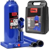DNA Motoring 6 tons / 1322.7 lbs Lifting Automotive Welded Hydraulic Bottle Jack for Repair Vehicle, Pickup, Truck, w/Manual 
