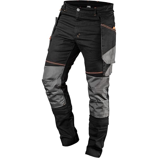 Bruine NEO NOIR Wijde broek EMMETT HEAVY SATEEN PANTS