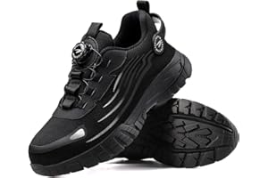 FOGOIN Werkstein S3 pro Arbeitsschuhe, Sicherheitsschuhe Herren S3 Explorer 3.0 | Atmungsaktive Arbeitsschuhe Damen mit Stahlkappe Leicht & Sportlich für Schnellverschluss Drehverschluss