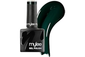 Mylee Gel Nail Polish 8ml [Evergreen] - UV/LED Soak-Off Nail Art Manicure Pedicure for Professional, Salon & Home Use [Green Range] - Long Lasting & Easy to Apply