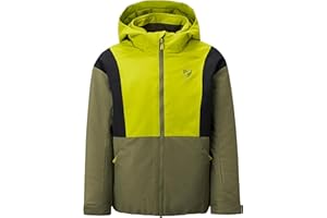 Ziener Jungen Abbe-z Ski-Jacke/Winterjacke | warm, atmungsaktiv, wasserdicht (1er Pack)