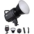 Prolite LiteMax Platinum-250W Bi-Color COB LED Continuous Video Light | with Bowens Reflector, Infrared Remote, COB Cover, AC Cord | for Studio, Wedding Photography & Videography