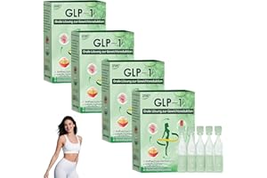 JILEON STDEI GLP-1 Oral Solution, Professional STDEI GLP-1 Oral Solution, GLP-1 Drops, Natural GLP1 Supplement Drops for Women & Men (Pack of 4)