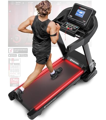 Tapis De Course Pliable Bodytone Active Run 600 - Inclinaison Automatique - Bluetooth Et Haut-parleur Intégré - Avec Roues