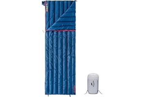 Naturehike Śpiwór Prostokątny Śpiwór dla Dorosłych 4 Sezonowy Śpiwór Śpiwór z Puchu Gęsiego na Wędrówki z Plecakiem i Kemping