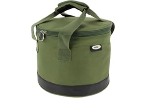 GNT NGT Bait Bin with handles and cover Ködertasche, Grün, M/27 x 27 x 5 cm