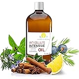 Potente Olio Intensivo Anticellulite Snellente 1000 ml Olio di Massaggio Dimagrante Drenante Donna Uomo 100% Naturale Penetra